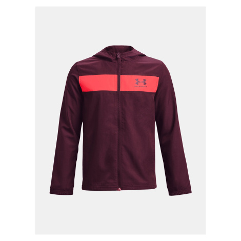 Under Armour Bunda UA Sportstyle Windbreaker-MRN - Kluci