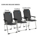 Židle Bo-Camp Copa Rio Comfort Deluxe XXL Barva: šedá