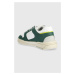 Kožené sneakers boty Champion zelená barva