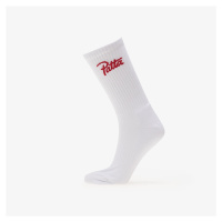 Ponožky Patta Script Logo Sport Socks 1-Pack White