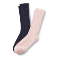 Ponožky ze žebrované pleteniny, 2 páry , vel. 35-38