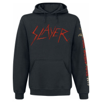 Slayer Final World Tour Mikina s kapucí černá