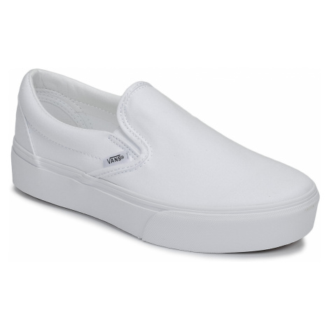 Vans Classic Slip-On Platform Bílá