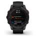 Garmin Fenix 7 Solar Gray/ Black Silicone Band - 010-02540-11