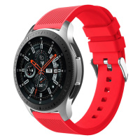 4wrist Silikonový řemínek pro Samsung Galaxy Watch - Červený 22 mm