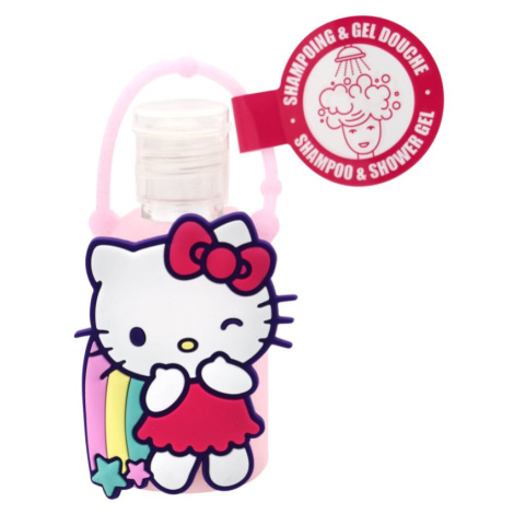 Hello Kitty Shampoo and Shower Gel 2 in 1 sprchový gel a šampon 2 v 1 pro děti 50 ml