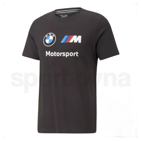 Tričko Puma BMW MMS ESS ogo Tee M - černá