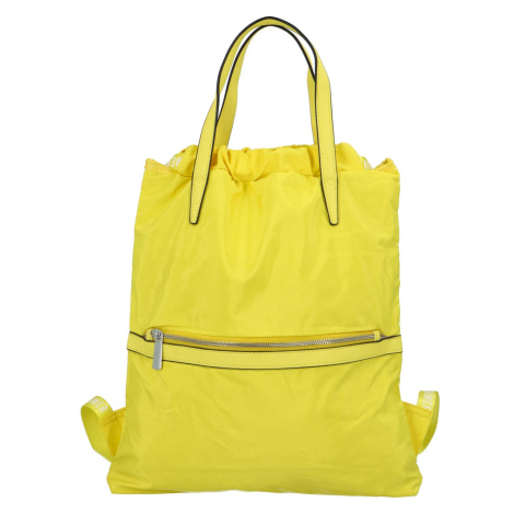 Praktický dámský batoh Dunero, žlutá Paolo Bags