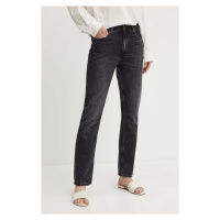 Džíny Pepe Jeans STRAIGHT JEANS MW dámské, high waist, PL204730XH7