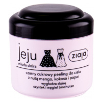 ZIAJA Jeju černý cukrový tělový peeling 200 ml