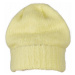 Acrylic Angora Beanie - yellow