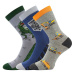 Chlapecké ponožky Boma - 057-21-43 15, mix A Barva: Mix barev