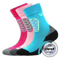 Voxx Solaxik Dětské outdoorové ponožky - 3 páry BM000000799100100531 mix B - holka