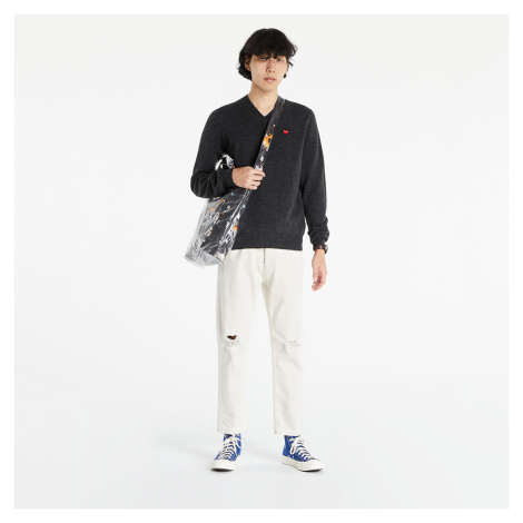 Mikina Comme des Garçons PLAY Pullover Knit Charcoal