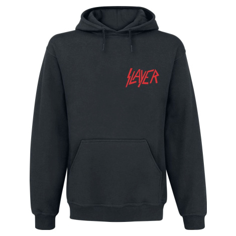 Slayer Seasons Crosses And Logo Mikina s kapucí černá