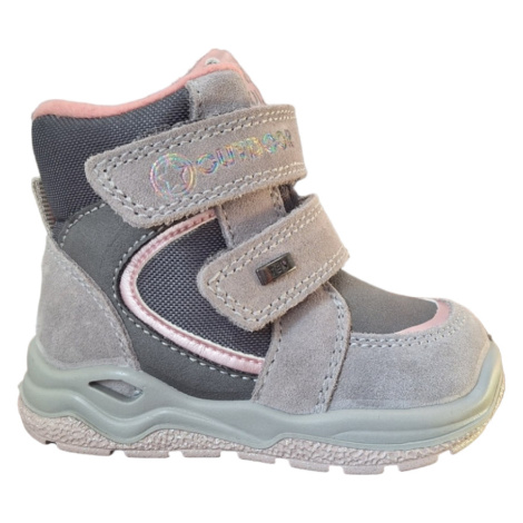 IMAC I3418z21 Dětské zimní kotníkové boty šedé