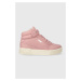 Dětské sneakers boty Puma Carina 2.0 Mid WTR PS růžová barva