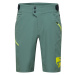 ZIENER Sportovní kalhoty 'NONUS' tmavě zelená / černá / citronová