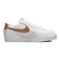 Dámská vycházková obuv NIKE Blazer Low Platform white black sail metallic copper