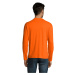 SOĽS Monarch Pánské triko s dlouhým rukávem SL11420 Orange