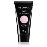 NEONAIL Duo Acrylgel Natural Pink gel pro modeláž nehtů odstín Natural Pink 15 g