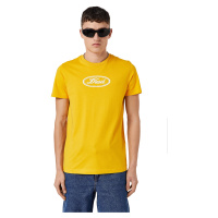 Diesel T-shirt - T-DIEGOR-C14 T-SHIRT yellow