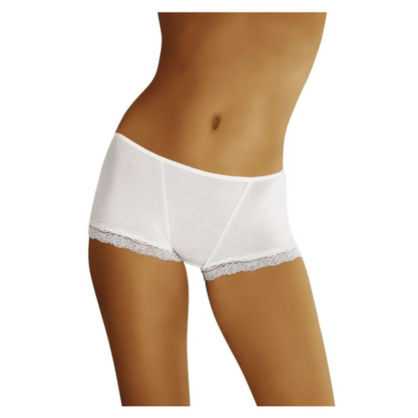 Dámské boxerkové kalhotky Wolbar eco-TE bílé | bílé
