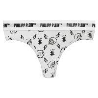 PHILIPP PLEIN Bianco 2-Pack tanga