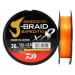 Daiwa splétaná šňůra j-braid expedition x8e smash orange 150 m - 0,10 mm 6,9 kg