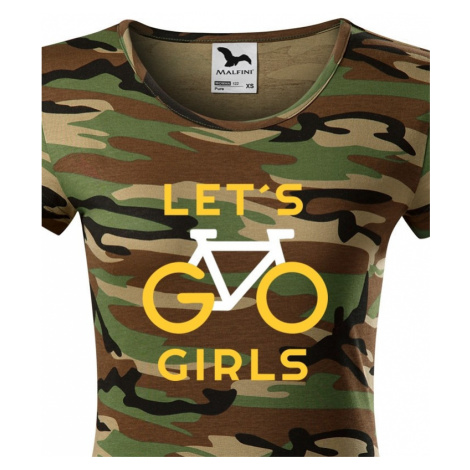 Dámské tričko Lets Go Girls - ideální cyklistické triko BezvaTriko