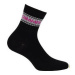 Gatta G44.01N Cottoline girls' socks patterned 33-38 black 358