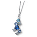 Oliver Weber Okouzlující náhrdelník se zirkony Taboo 12276 BLU