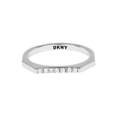 DKNY Stylový oktagonový prsten Charakter 5548755