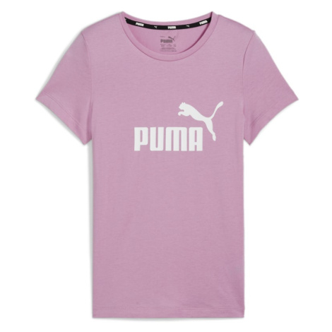 PUMA - ESS LOGO TEE G DÍVČÍ BAVLNĚNÉ TRIKO