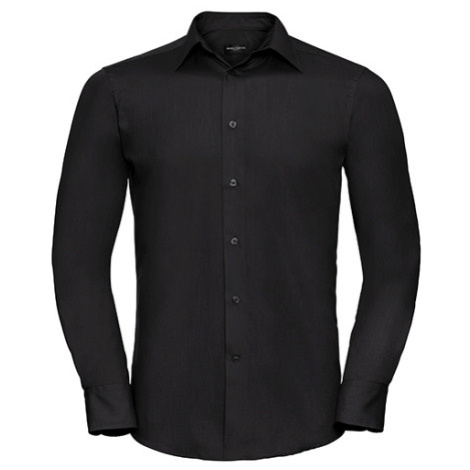 Russell Pánská popelínová košile R-924M-0 Black