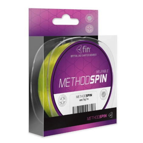 Fin vlasec method spin fluo žlutá 150 m-průměr 0,28 mm / nosnost 14,3 lb