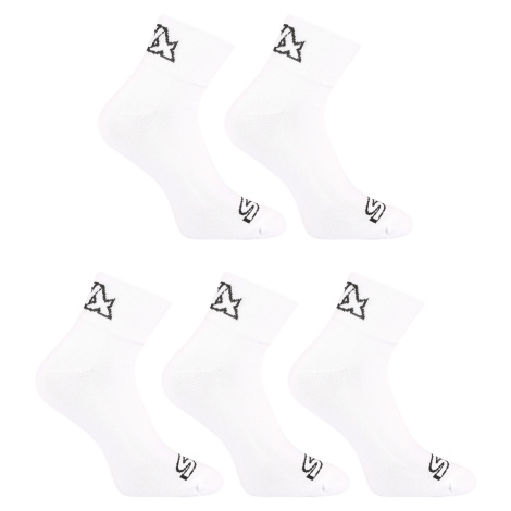 5PACK ponožky Styx kotníkové bílé (5HK1061) S