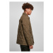 Quilted Coach Jacket - olive