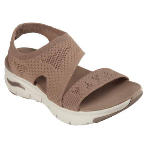 Dámské sandály SKECHERS Arch Fit Brightest Day W mocha