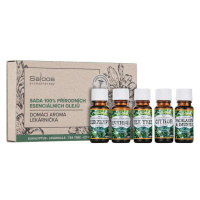 Saloos domácí aroma lékárnička - sada 100% přírodních éterických olejů