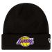 ČERNÁ PÁNSKÁ ČEPICE NEW ERA ESSENTIAL CUFF BEANIE LOS ANGELES LAKERS HAT