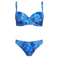 Dvoudílné plavky Self S730 Bora Bora 1 Modrá | dámské plavky