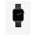 Černý řemínek pro hodinky Apple Watch Anne Klein