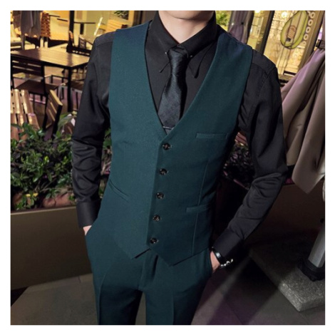 Luxusní pánská vesta k obleku Chaleco Hombre JFC FASHION
