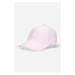 Bavlněná baseballová čepice Ellesse Ricaro Cap černá barva, SALA1996-pink