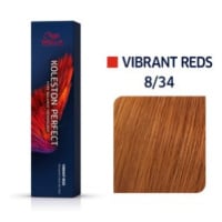 Wella Professionals Koleston Perfect Vibrant Reds profesionální permanentní barva na vlasy 8/34 