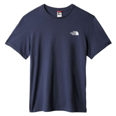 The North Face SIMPLE DOME M Pánské tričko s krátkým rukávem, tmavě modrá, velikost