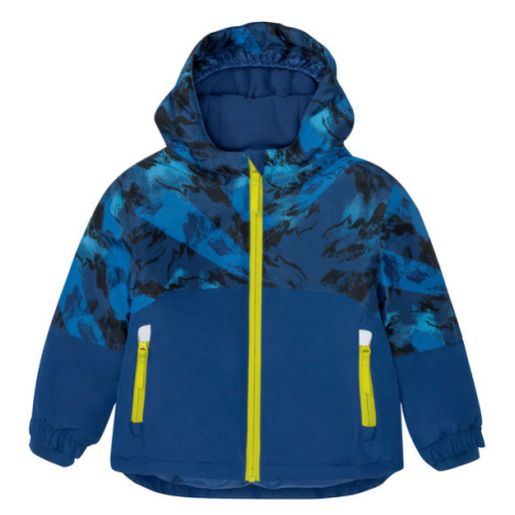 lupilu® Chlapecká lyžařská bunda (vzorovaná navy modrá)