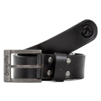 Meatfly Doppler Leather Belt A - Black | Černá