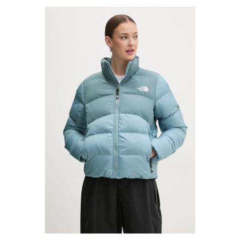 Bunda The North Face Saikuru dámská, modrá barva, zimní, NF0A89JD93R1